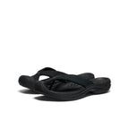 Mens Waimea Leather Flip-Flop BlackBlack