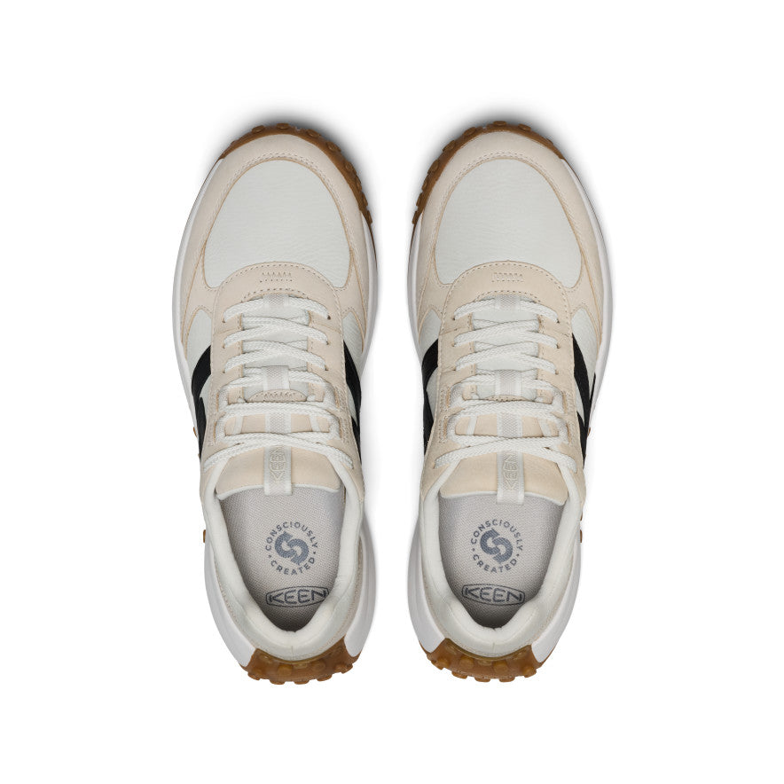 Mens KS86 Leather Sneaker BirchStar White