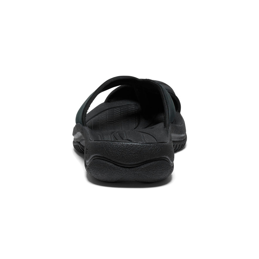 Mens Waimea Leather Flip-Flop BlackBlack