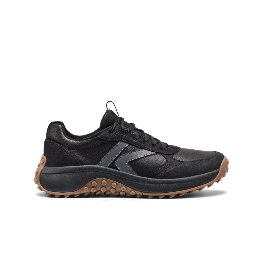 Mens KS86 Leather Sneaker Black