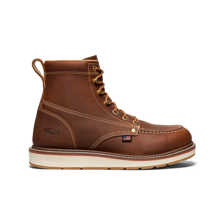 Mens Liberty 6 Boot Soft Toe Leather BrownBirch