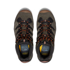 Mens Headout Waterproof Hiking Boot Black OliveFossil Orange