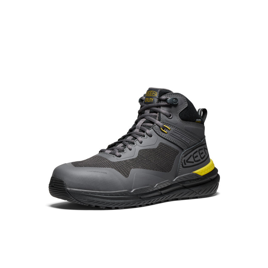 Mens Synchro Waterproof Work Boot Carbon Toe MagnetBlack