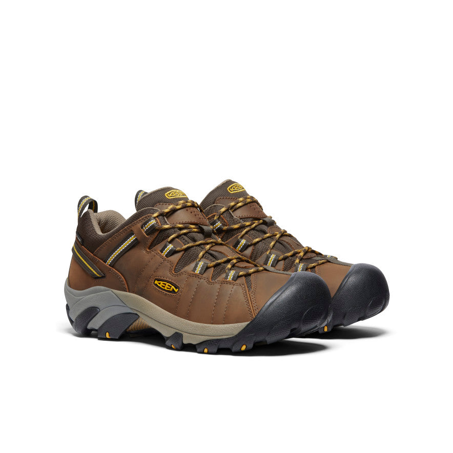 Mens Targhee II Waterproof Wide Cascade BrownGolden Yellow