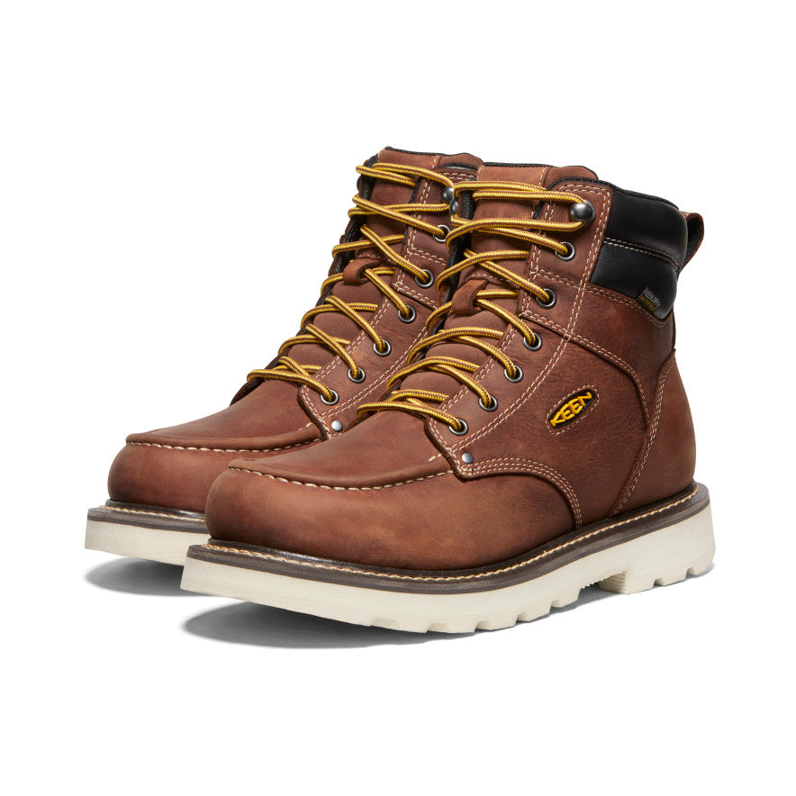 Mens Cincinnati 6 Waterproof 90 Heel Boot Soft Toe Tuscan RedSandshell