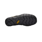 Mens Clearwater CNX Leather Sandal MagnetBlack