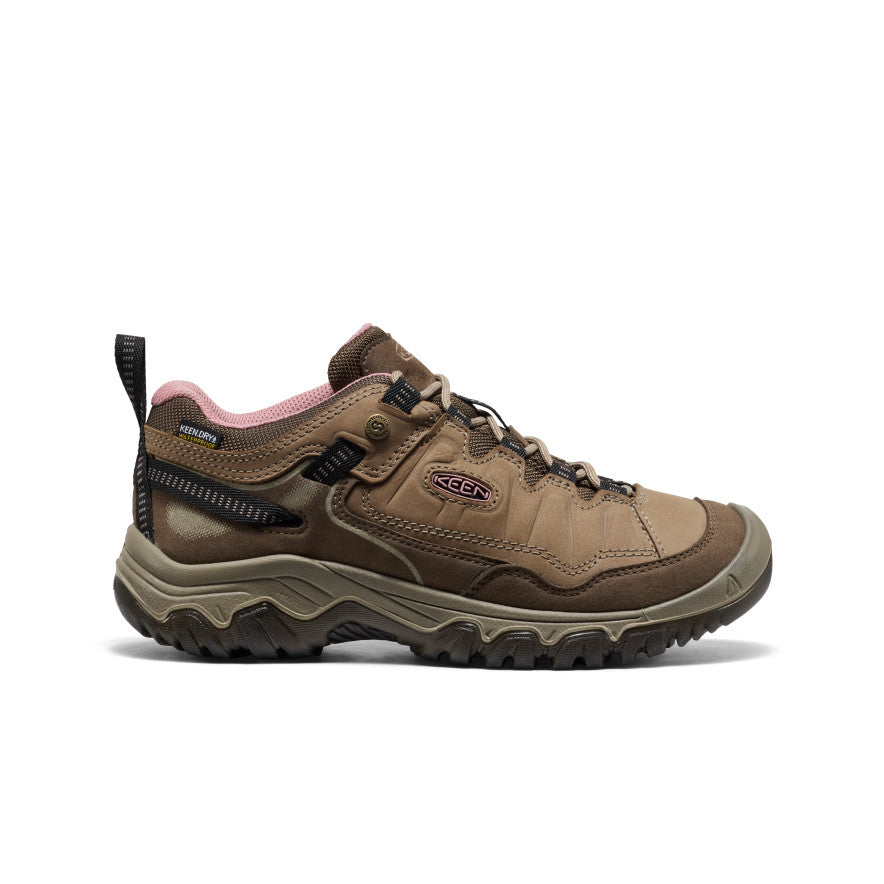 Womens Targhee IV Waterproof Hiking Shoe BrindleNostalgia Rose