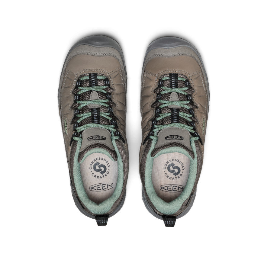 Womens Targhee IV Waterproof Hiking Shoe Steel GreyLily Pad