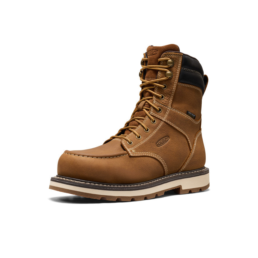 Mens Cincinnati 8 Waterproof 90 Heel Boot Carbon Toe BelgianSandshell