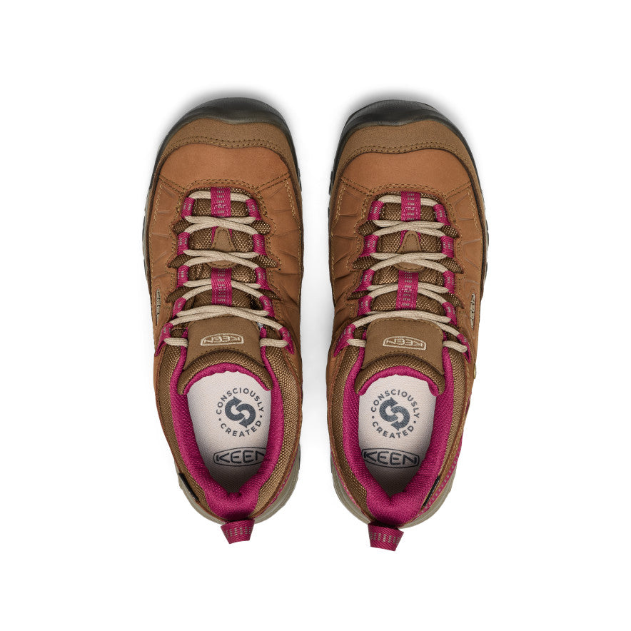 Womens Targhee IV Waterproof Hiking Shoe BisonBeaujolais