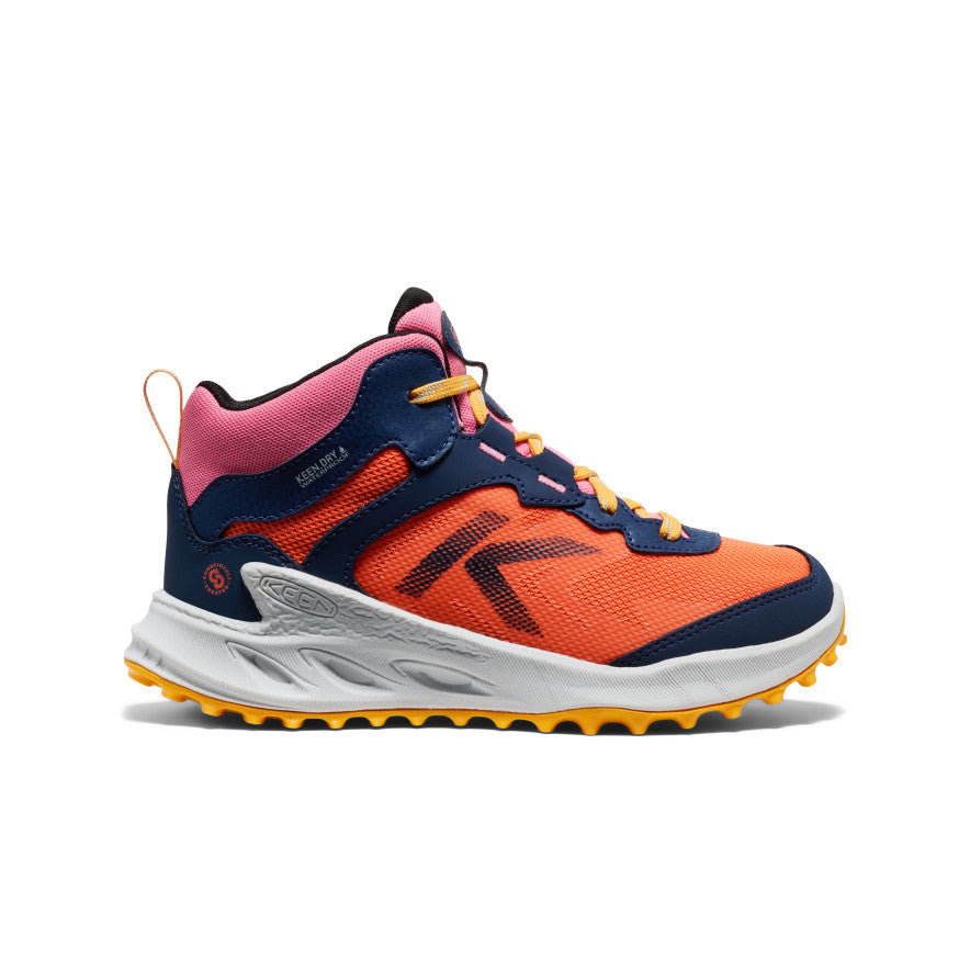 Big Kids Zionic Waterproof Boot Naval AcademyNasturtium