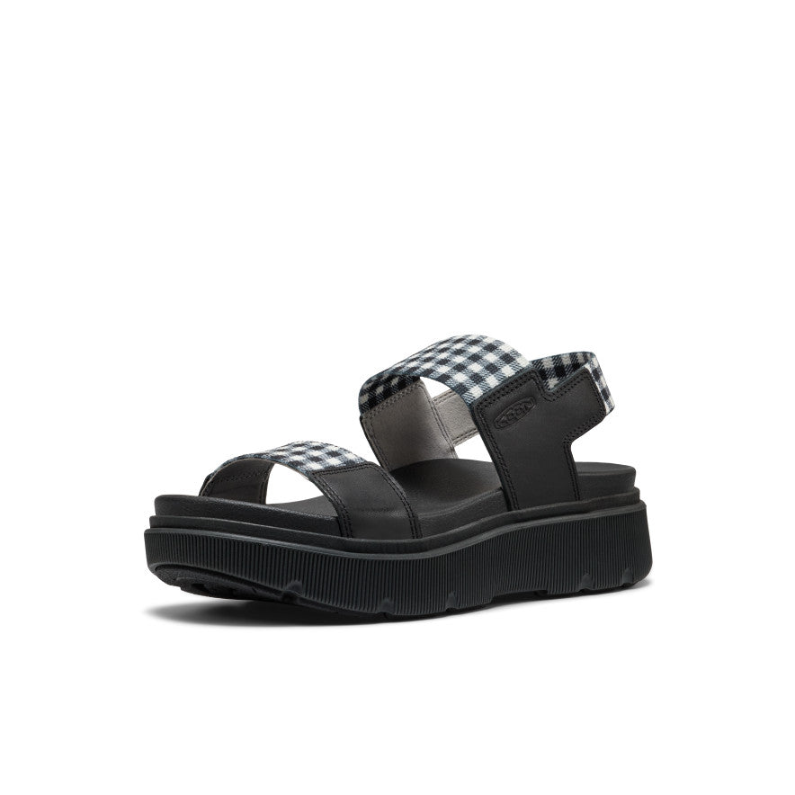 Womens Elle Mila Backstrap Sandal BlackMulti Black