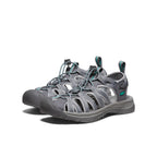 Womens Whisper Medium GreyPeacock Green