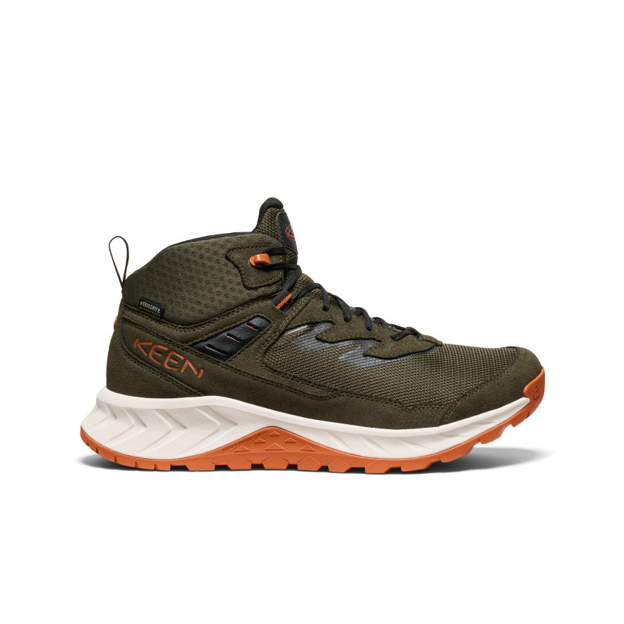 Mens Hightrail Waterproof Hiking Boot Forest NightGold Flame