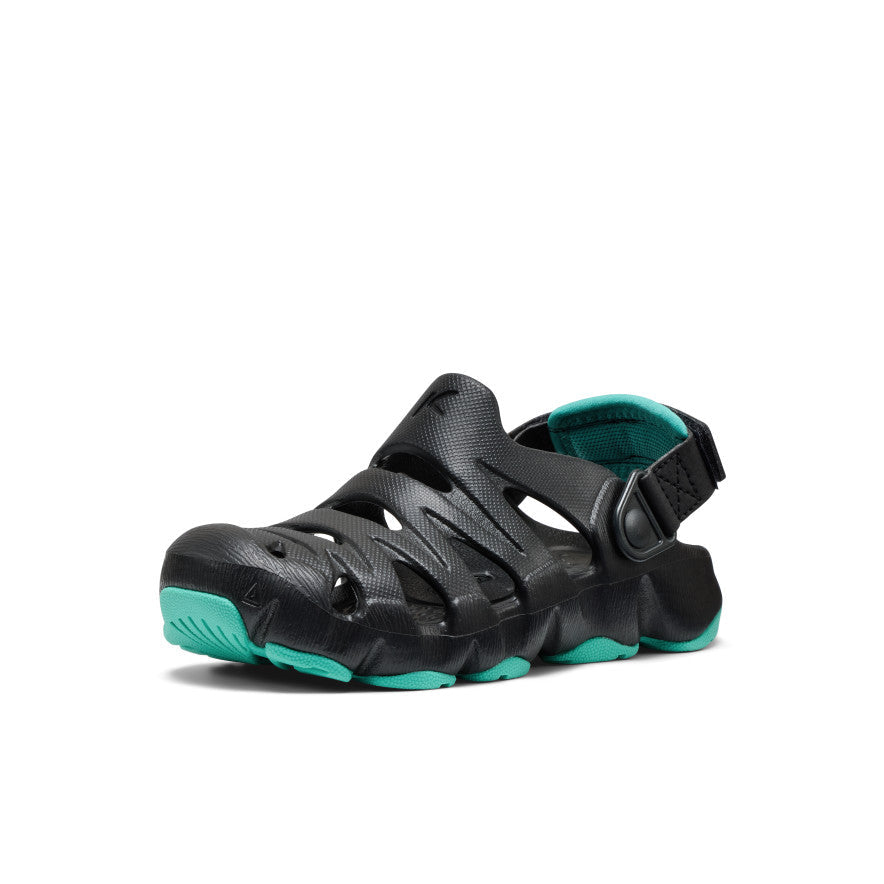 Little Kids HyperFLT Clog BlackBright Aqua