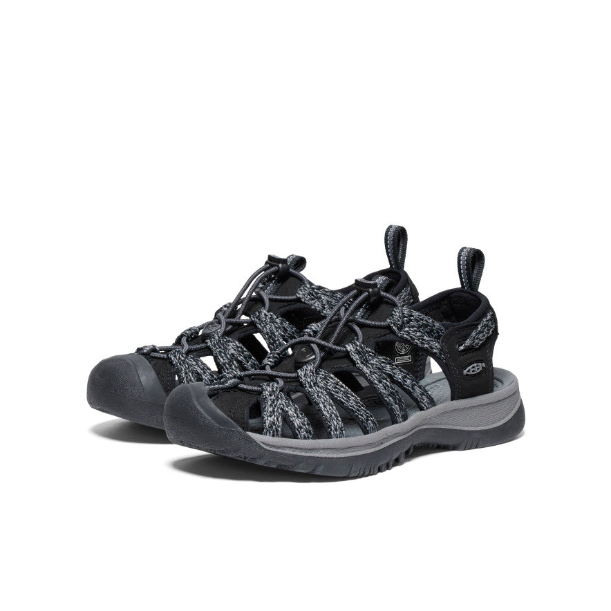 Womens Whisper BlackSteel Grey