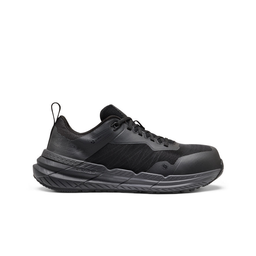 Womens Speedworks ESD Work Sneaker Carbon Toe BlackBlack