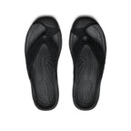 Mens Waimea Leather Flip-Flop BlackBlack